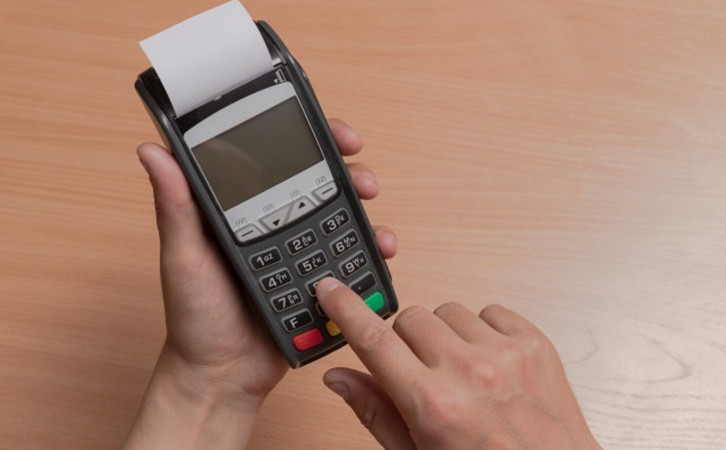 pos機出小票圖片